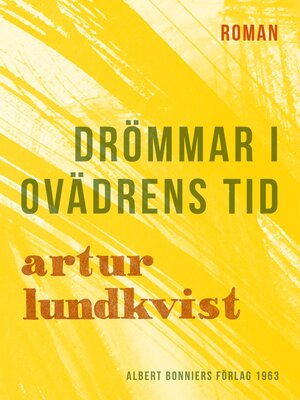 cover image of Drömmar i ovädrens tid